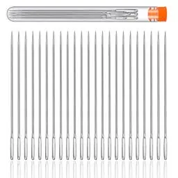 Produktbild: 23 Stücke Nähen Nadeln Set, 6.5cm Große Augen Nadeln, Hand Nähen Nadeln Set für Hand Nähen Handwerk …