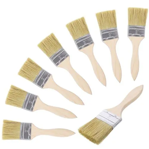 Produktbild: 23St Pinselset Reinigungsbürste Künstler Malpinsel Holzpinsel Pinsel ausbessern Pinsel zum Malen Haar Öl wandbilder Pinsel aus Holz Borstenpinsel Möbel einstellen Chip Kind Bambus