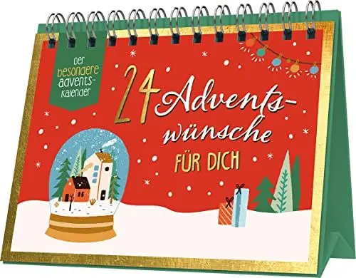 Produktbild: 24 Adventswünsche für dich: Der besondere Adventskalender