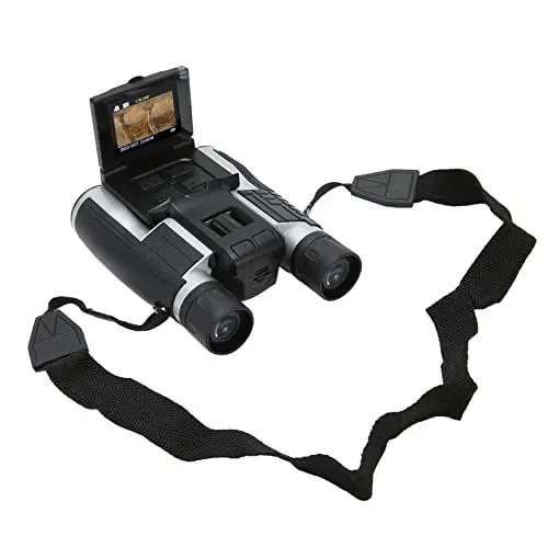 Produktbild: 2,4 LCD Display Digital Fernglas mit Kamera, 8X 1080P Digital Fernglas Kamera Teleskop Kamera, Videoteleskop Zum Beobachten von Vogel Fußball Sport, Geschenke