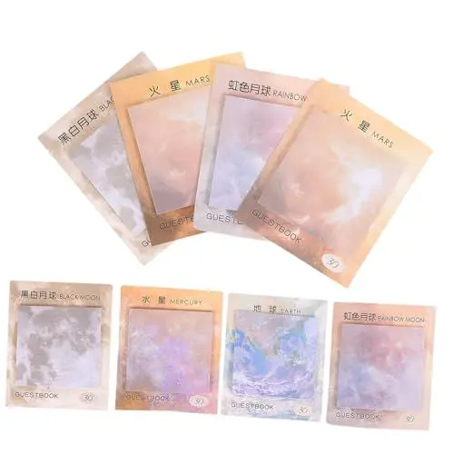 Produktbild: 24 Stk Notizblock index sticky notes selbstklebende notizzettel Selbstklebende Memo Pads merkzettel notizzettelblock memoboard Selbstklebende Notizen Aufkleber für Papiernotizen DIYEAH