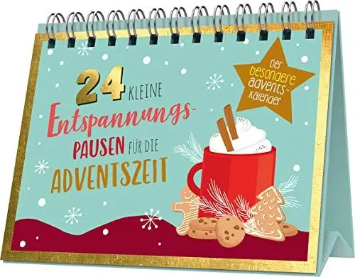 Produktbild: 24 kleine Entspannungspausen für die Adventszeit: Der besondere Adventskalender