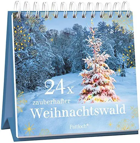 Produktbild: 24 x zauberhafter Weihnachtswald: Adventskalender