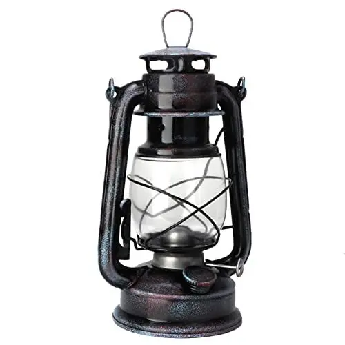 Produktbild: 24cm Klassische Petroleumlampe, Vielseitig einsetzbares, Öllampen-Set für Camping und Outdoor-Aktivitäten
