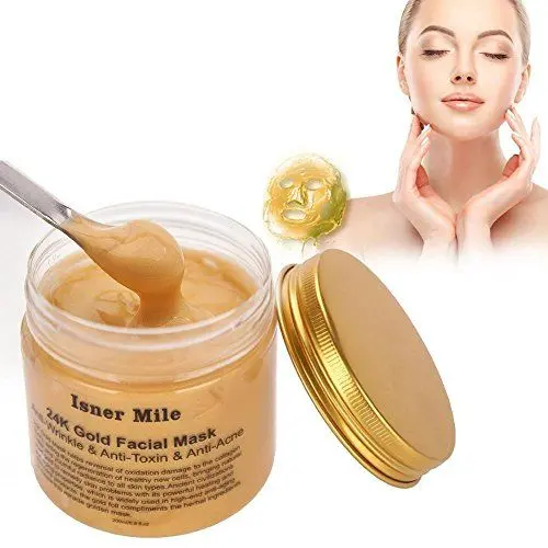 Produktbild: 24K Gold Face Mask Collagen Anti-Aging Deep Cleansing Skin Whitening Mask for Face with Moisturizing Care