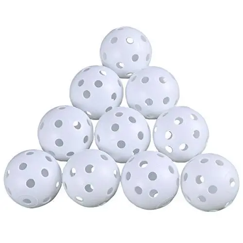 Produktbild: 24st Minispielzeug Spielzeug Für Haustiere Golf-übungsball Luftstrom Golfbälle Golfball Spielzeuge Schaumstoffbälle Driving-range-bälle Ausbildung Üben Lochball Sport Weiß Kind