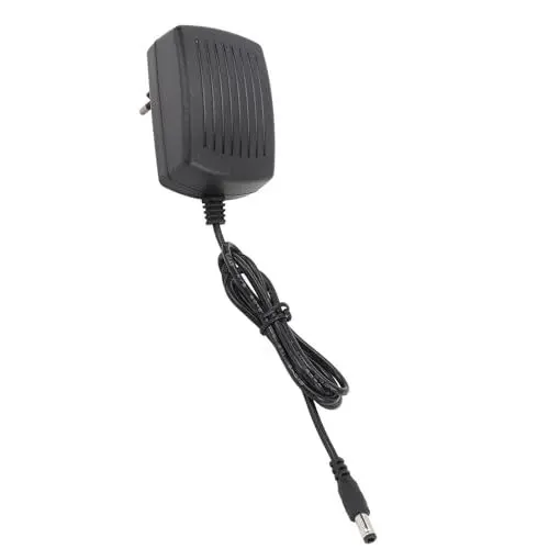 Produktbild: Lautsprecher-Ladegerät-Adapter, 5,5 Mm X 2,5 Mm DC-Stecker, Niederspannungsschutz, Gute Leistung, Universeller Netzteil-Adapter, Sicherer Betrieb für Router (EU-Stecker)
