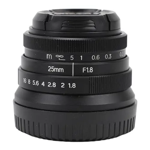Produktbild: 25 Mm F1,8 Porträtobjektiv, Vollformat-Porträtobjektiv mit Manuellem Fokus für FX-Mount-Kameras, für XA1, X A10, XA2, X A3, X T1, X T10, X T2, X T20, X T100, X Pro2