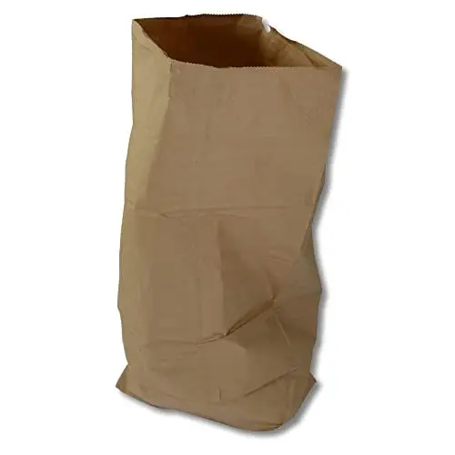 Produktbild: dm-Folien Bio-Müllsäcke 70 Liter I Braune Bioabfallsäcke aus Papier I Nass- & reißfeste Müllbeutel für kompostierbare Abfälle, Gartenabfälle & Biotonnen I Kompostierbare Papiermüllbeutel