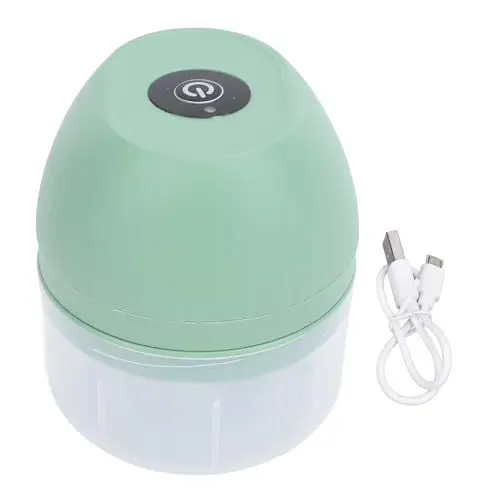 Produktbild: 250 Ml Elektrischer Mini-Knoblauchzerkleinerer, Lebensmittelzerkleinerer, Tragbarer Küchenmixer, Knoblauchzerkleinerer mit USB-Aufladung, Knoblauchstampfer Zum Zerkleinern von