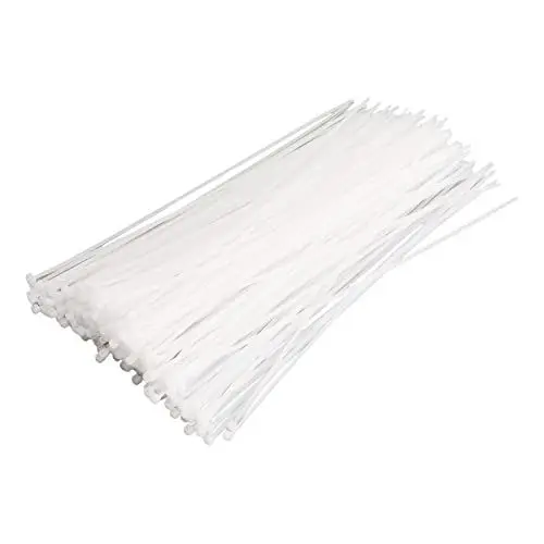 Produktbild: 250 Stück Befestigungskabelbinder, 11,8 Zoll, Wiederverwendbare, Selbstsichernde Nylon Kabelbinder, Strapazierfähig, Mehrzweck Kabelbinder, Hochfest, für Heimbüro, Gartenwerkstatt