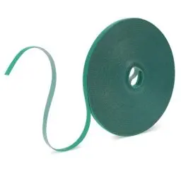 Produktbild: 25m Pflanzenbinder Klettband, 10 mm Pflanzenclips Selbstklebend Pflanzenklammern Wiederverschließbar Pflanzenband Wetterfeste Pflanzenstütze Rankhilfe für Kletterpflanzen Pflanzenband