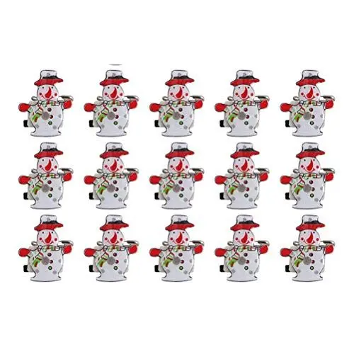 Produktbild: BESTYASH 25Pcs Niedlicher Weihnachtsmann Ansteckbrosche Pin für Frauen Mädchen - Rot, Klassisch, Brosche-Nadel, Rot Steinfarbe, 25 Stück, Unisex, Pin, Ansteckbrosche, Brooch
