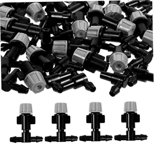 Produktbild: Yardwe Mister Nozzle Sprinkler Set 25-teiliges Zerstäubersprinkler-set Aus Kunststoff Gartenbewässerungsdüsen Bewässerungssystem Für Sträucher
