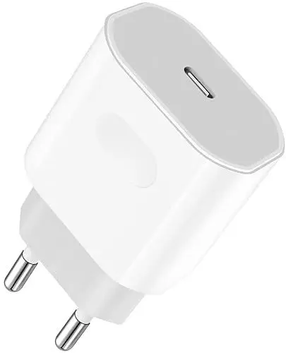 Produktbild: 25W USB C Adapter für iPhone 16 15 14 13 12 11,USB C Ladegerät Stecker Schnellladegerät Netzstecker Charger Ladestecker USB C Netzteil für iPhone 16 15 Pro/16 15 Pro Max/16 15 14 Plus/14 13 12 Pro Max