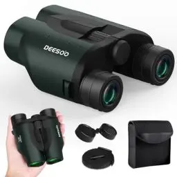 Produktbild: 25x32 Kompakt Fernglas Erwachsene Wildlife: Deesoo Klein Fernglas für Kinder - Hohe Vergrößerung Fernglas mit Bequemer Sicht - Jungen Mädchen Fernglas für Vogelbeobachtung Sightseeing Jagd - Grün