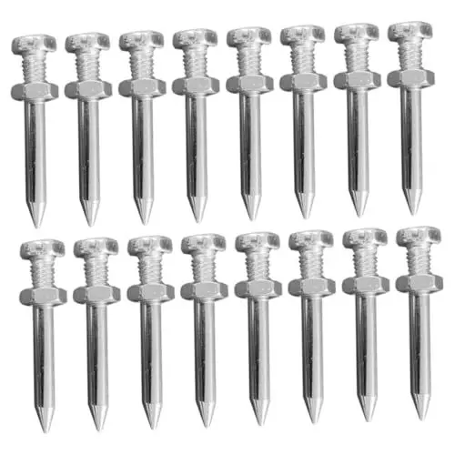 Produktbild: CANIGHT Rasenbelüfter-spikes 26-teiliges Satz Metallbelüfternägel Für Rasenpflege Bodennagelschuhe Werkzeuge Zur Belüftung