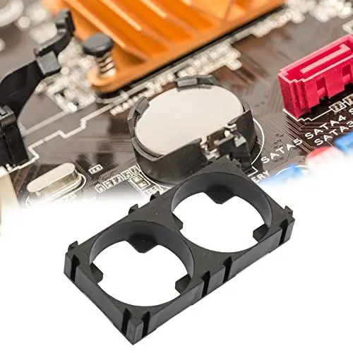 Produktbild: 26650 Lithium-Batterie-Halterung, Crack Test Batterie,akkuträger 50 Stück Doppelzelle 26650 Lithium-Batterie-Halterung 56,5 * 29 * 8,7 mm Akku-Pack Kunststoffhalter