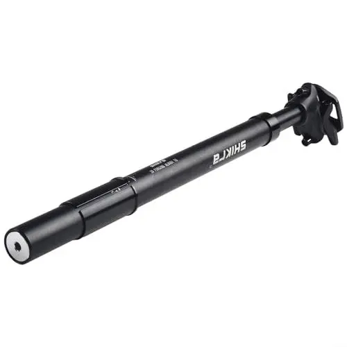 Produktbild: 27,2–33,9 mm wendbares Sitzkissen, Stoßdämpfer, Federsattelstütze, Aluminiumlegierung, Fahrradsattelstütze, Federsattel, höhenverstellbar (31,6 x 400 mm)