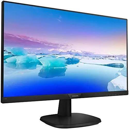 Produktbild: Philips 273V7QDSB - 27 Zoll FHD Monitor (1920x1080, 75 Hz, VGA, DVI, HDMI) schwarz