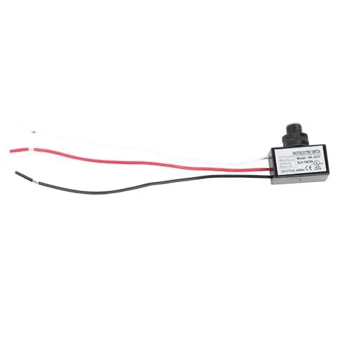 Produktbild: 277-VAC-Lichtschranke, automatische Ein-/Aus-Sensorsteuerung, energieeffiziente Beleuchtungslösung mit Beleuchtungserkennung, für verschiedene Beleuchtungskörper, geeignet für
