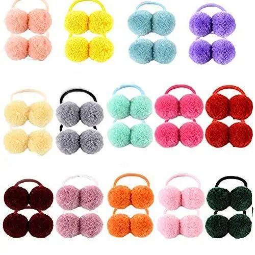 Produktbild: 28 stücke Baby Mädchen Haargummis Elastisches Stirnband Weichgummi Haarband Bunten Pferdeschwanz Halter für Kleinkinder Kinder