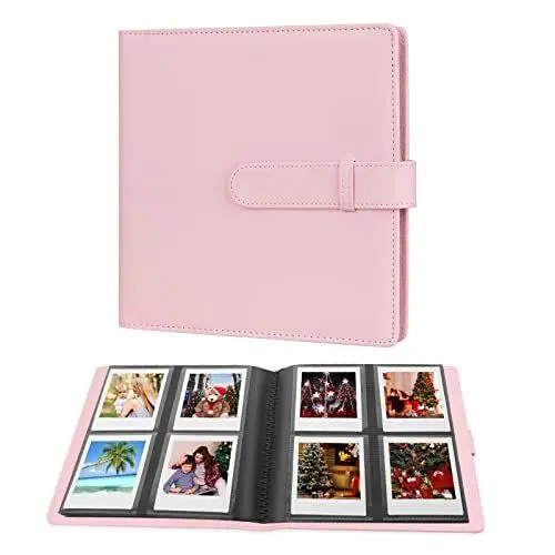 Produktbild: 288 Taschen Fotoalbum für Fujifilm Instax Square SQ1/SQ6/SQ10/SQ20/SQ40 Kamera, Kodak Mini Shot 3 Square, Mini Shot 3 Square Drucker, Album für Instax Square Foto(Pink)