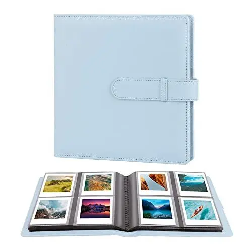 Produktbild: 288 Taschen Fotoalbum für Fujifilm Instax Square SQ1/SQ6/SQ10/SQ20/SQ40 Kamera, Kodak Mini Shot 3 Square, Mini Shot 3 Square Drucker, Album für Instax Square Foto (Blue)