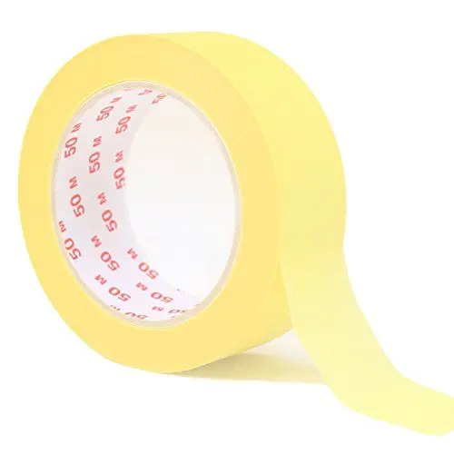 Produktbild: 1 Rolle Malerband oder Malerkrepp für professionelle Malerarbeiten, 50m x 30mm