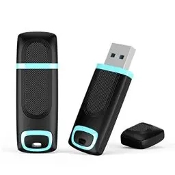 Produktbild: 2er Pack USB Stick 128GB 3.0, Vansuny High Speed Speicherstick 128GB USB 3.0 Flash Laufwerk Tragbares Daumenlaufwerk für PC, Laptop, Car Audio, Smart TV (128 GB, Cyan*2)