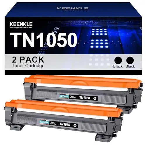 Produktbild: 2er-Pack TN1050 TN-1050 TN 1050 Toner für Brother HL 1110 112 112A 1210W 1212W DCP1510 1512 1512A 1610W 1612W MFC1810 1910W Drucker