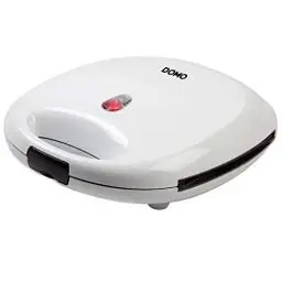 Produktbild: Domo 2in1 XL Familien Sandwich-Toaster für 4 Sandwich oder Waffelautomat für 4 leckere Waffeln DO9046C, Weiß