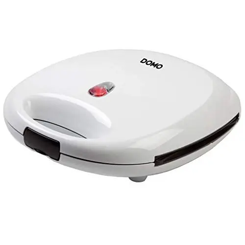 Produktbild: Domo 2in1 XL Familien Sandwich-Toaster für 4 Sandwich oder Waffelautomat für 4 leckere Waffeln DO9046C, Weiß