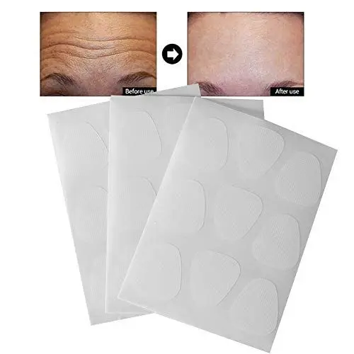 Produktbild: 2Mm Aluminum Wire 24 Stück Anti-Falten-Pads, Augenbrauen-Aufkleber, Wiederverwendbar, Faltenentferner, Pflaster, Unsichtbares Lifting, Anti-Aging, Beseitigt Falten Und Gesichtsentf