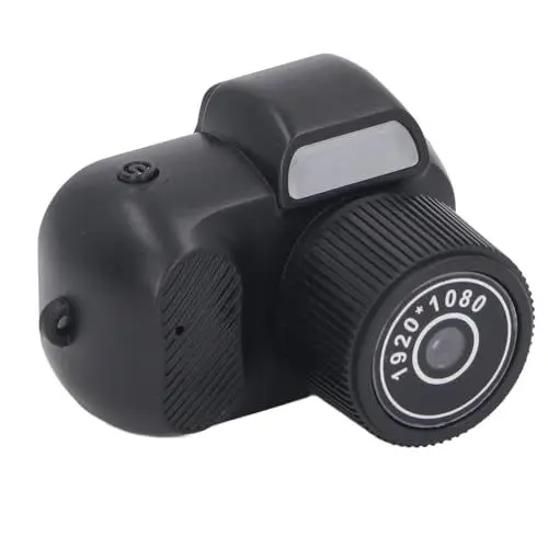 Produktbild: 2MP Small Daumenkamera, 1080P Videokamera mit Handschlaufe, 0,96 Zoll Farbbildschirm Kompaktkamera, Wiederaufladbar für Reisefotoaufnahmen