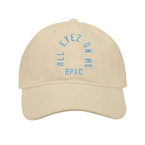 Produktbild: 2Pac Tupac Baseball Cap All Eyez On Me Logo Nue offiziell Sand Unisex