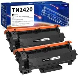 Produktbild: 2-Pack TN2420 TN-2420 TN2410 TN-2410 Toner für Brother MFC L2710DW Toner Brother MFC-L2710DN HL-L2350DW HL-L2310D DCP-L2530DW MFC-L2750DW DCP-L2510D