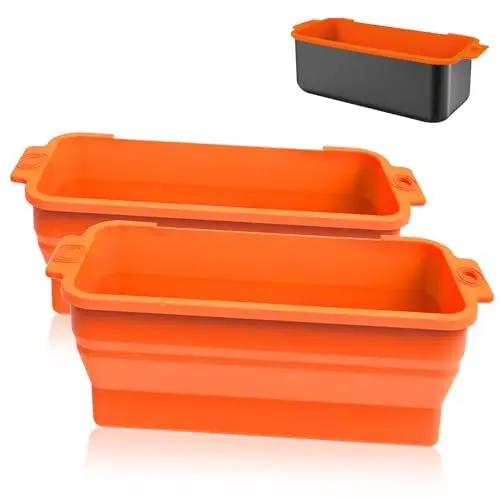Produktbild: 2PCS Blackstone Silicone Grease Cup Liners, Collapsible Blackstone Grease Cup, Reusable Silicone Blackstone Grease Cup Liners, Blackstone Griddle Grease Cup Liners for 36 28 22 17 Inch Griddle