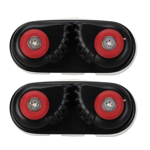 Produktbild: 2PCS Kajak Cam Cleat Edelstahl Korrosionsbeständig Quick Fix Boot Cleat Zubehör für 15mm Durchmesser Seil