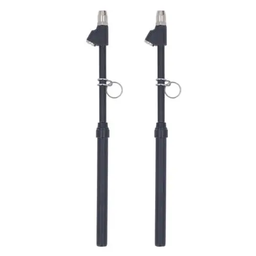 Produktbild: 2PCS LKW-Reifendruckmessgerät 10-150PSI Multifunktionales Doppelkopf-Luftdruckmessgerät für Auto