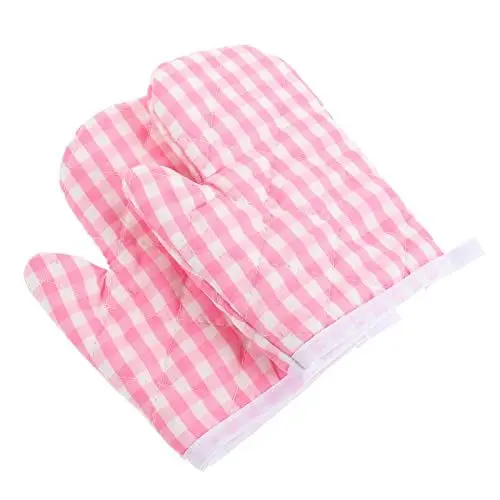 Produktbild: 2PCS Oven Gloves Backofen Handschuhe Ofenhandschuhe Backhandschuhe Kochhandschuhe Hitzebeständi Ofenhandschuhe Weihnachten Topfhandschuhe Küche Kochen Handschuhe