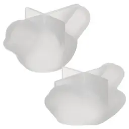 Produktbild: 2Pcs 3D Tisch Vögel Epoxy Kristall Form Simulation Vogel Harz Casting Mould Entzückende Vogel Silikon Formen Home Office Shop Desktop- Dekoration DIY Handwerk Liefert