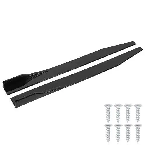 Produktbild: MXGZ Auto Seitenschweller Universal 120cm, Schwarz, Polypropylen, Glänzend Lackiert