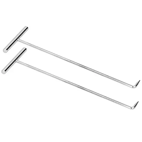 Produktbild: 2Pcs Tacho Abzieher Haken, Rostfreier Edelstahl Tacho Abzieher Automotive Handwerkzeug Fit für Benz R107 W107 W114 W202 autoaccessorymisc popular
