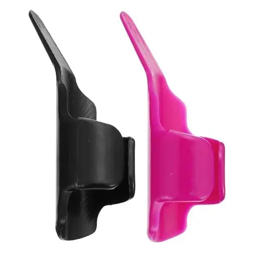 Produktbild: 2St Crimpkegel nähen nähwerkzeug nähen zubehör Fingerdrücker-Set Fingergriffe nähen Daumen nähen Regler Putter Fingerschutz Nähzubehör Kreuzstich Ahle Kabel zeigende Linie Plastik