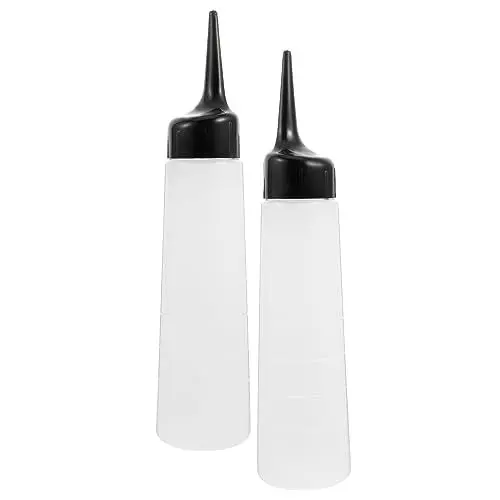 Produktbild: 2St Flasche mit Badverdünnung lagercontainer wiederbefüllbare tragbare Flasche Leere Flasche flüssigseife Verdünnungsflasche Spender für Pigmentflaschen Plastik MUSISALY