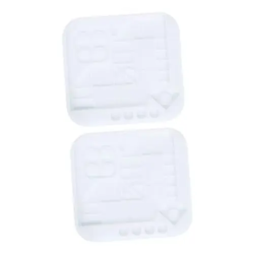 Produktbild: 2St Fliegendes Schach Puzzle spielen spielzeug für kinder kinderspielzeug silikonform board game geschenketueten kinder toy Flugzeug Ludo Zubehör Schachbrett 3d Schimmel Kieselgel
