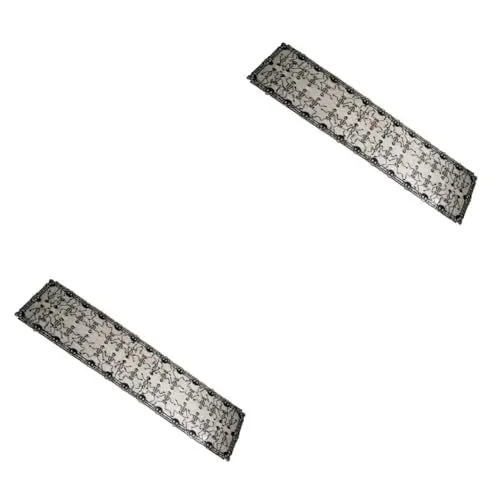 Produktbild: 2St Halloween-Tischdecke Halloween tischdecke Halloween Table Cloth Tischschals für Partys Tischläufer Halloween-Tischläufer rechteckige Tischdecke Black Amosfun