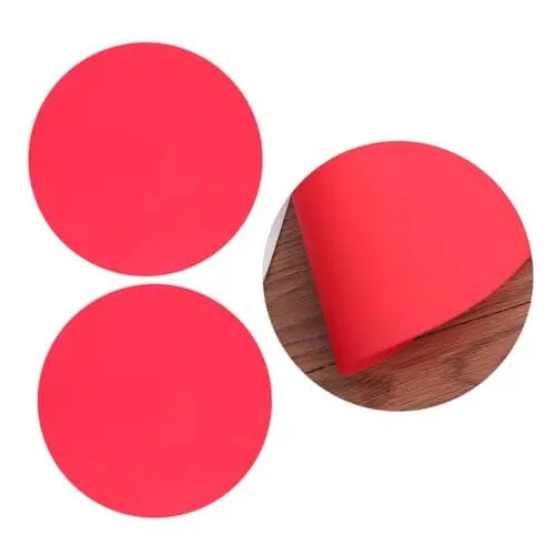 Produktbild: Amosfun Wärmeisolierende Topfunterlage Aus Silikon Nicht-küchenunterlage Mikrowellenmatten-Set 30 cm Durchmesser Ofen-topfunterlage Hitzebeständig Reißfest Vielseitig Einsetzbar