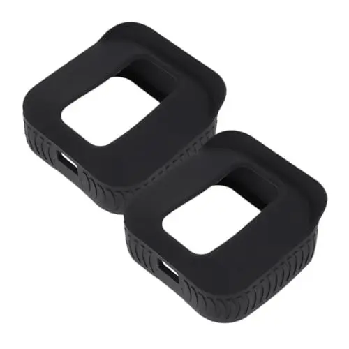 Produktbild: 2St Kameratasche Kameragehäuse Kameraabdeckung Kamera-Sonnenschutz Gehäuse für im Freien Außenkamera-Abdeckungsschild Gehäuse für Außenkameras Kieselgel Black TINEASUR